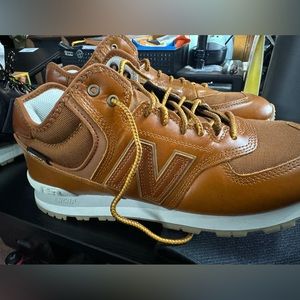 New Balance 574 high mid cordura tan